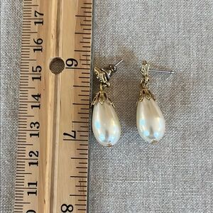 Elegant Pearl Drop Earrings